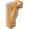 Ekena Millwork Funston Arts and Crafts Rough Sawn Bracket w/ Offset Brace, Western Red Cedar, 8"W x 18"D x 26"H BKT0806X18X26FST03RWR - alternate 1
